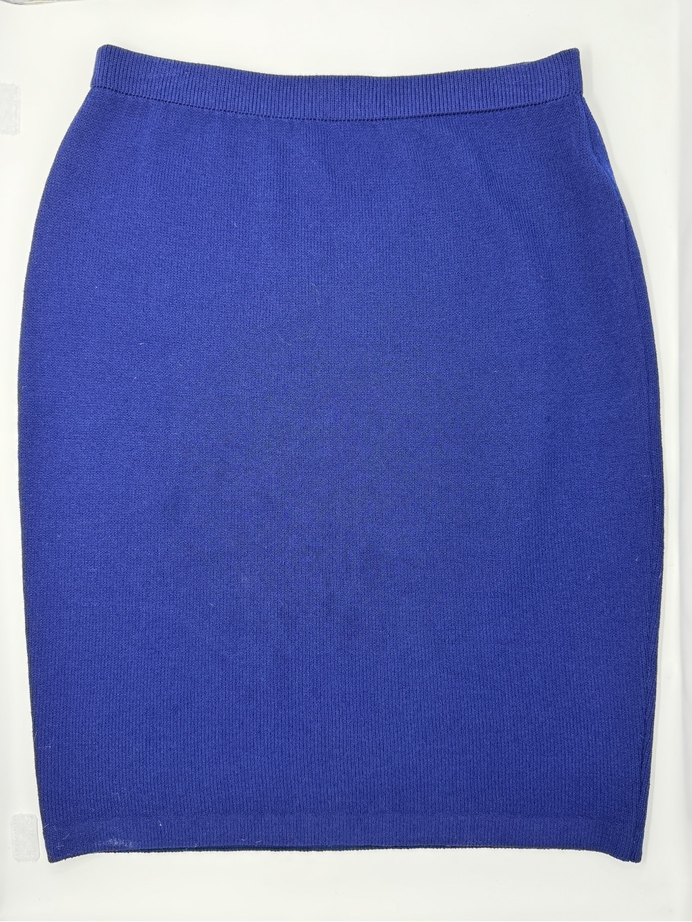 St. John Women's Knit Pencil Skirt - Navy/Dark Blue
